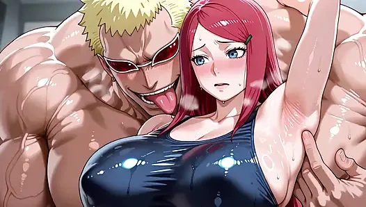 Doflamingo (OP) x Kushina (Naruto)