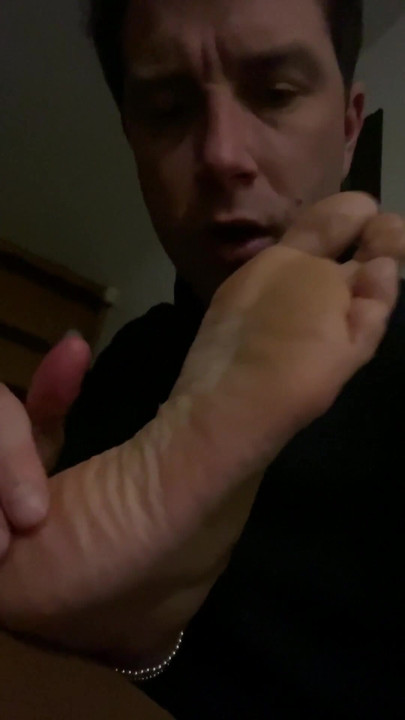Epic moment from "I Let My Kinky Step Son Worship My Foot!"