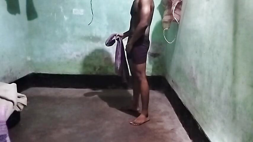 Straight Friend first time Catch-up In Underwear Twink Boy