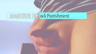 Amateur Boy Intense Cock Punishment