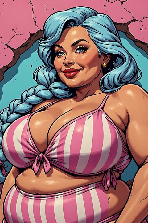Chubby Bikini Beauties Art