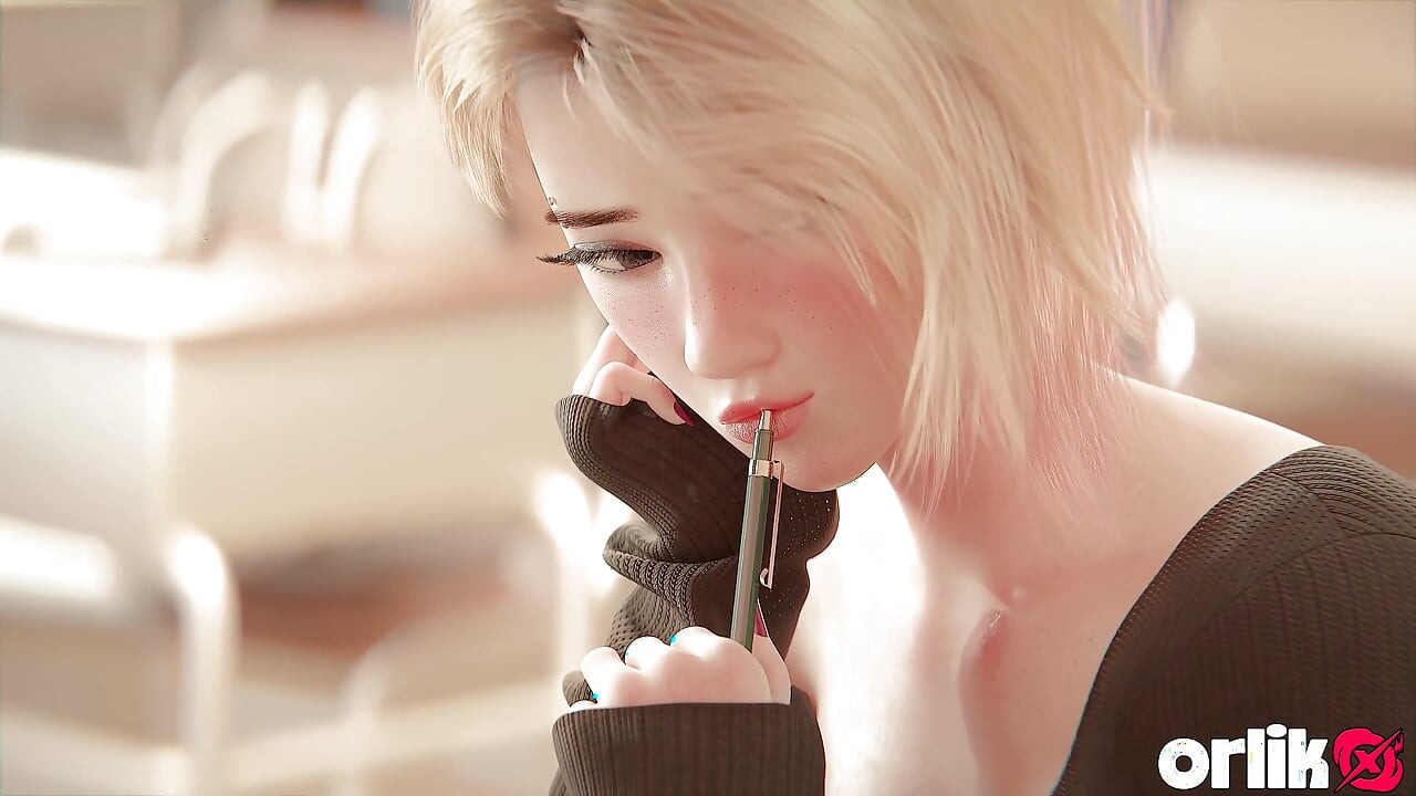 Gwen Stacy: sıkıcı sınıf sıkı bir amcığın içine boşalıyor - 3 boyutlu animasyon