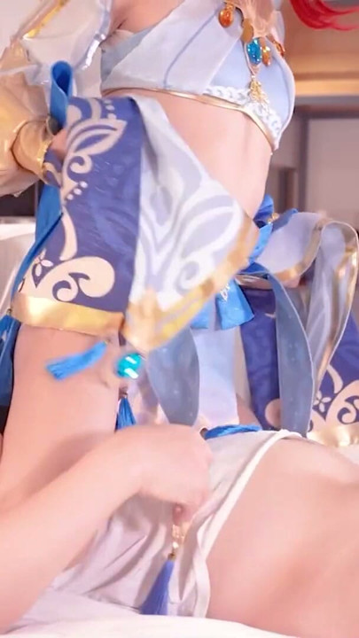Face Sitting Genshin Impact Nilou Cosplayer, Asian Hentai Cosplay 9 | Clip 1