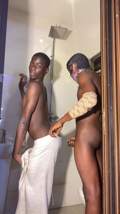 Me with Big Cock in the Bathroom