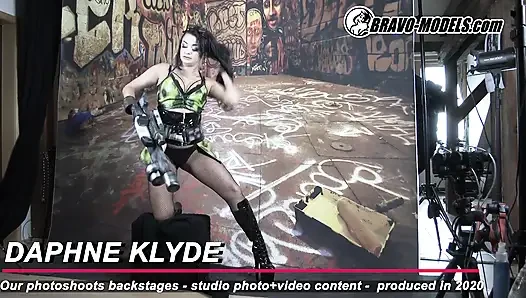 Backstage fotoshooting Daphne Klyde - erwachsener