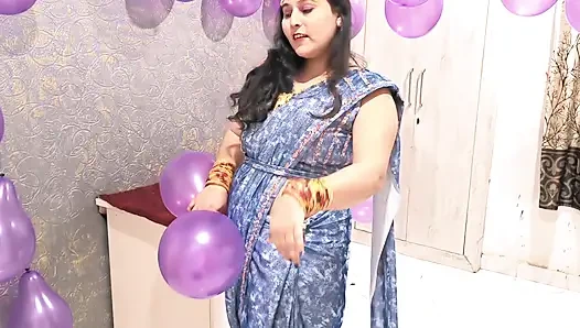 New year celebration with rosser fero chocolate cake