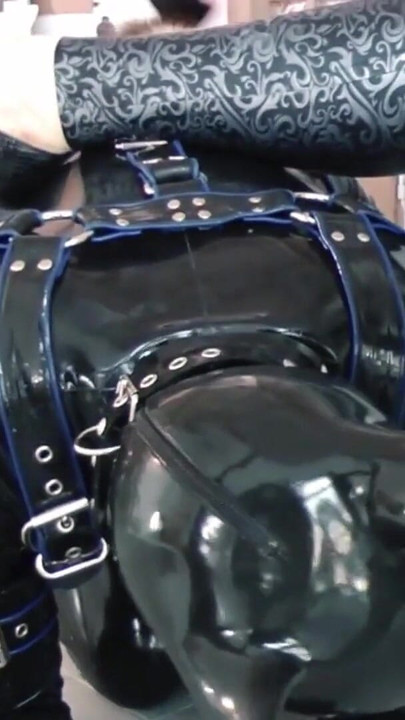 Key moment from "Latex Rubber Fetish RolePlay Games (my old video) - Positive FemDom Female Domination Arya Grander"