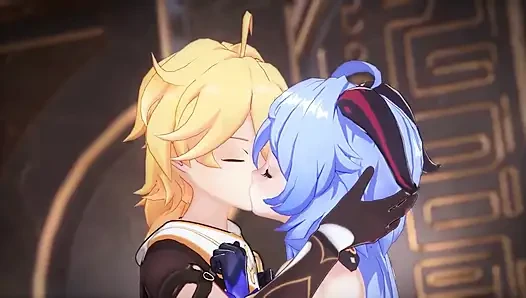 Genshin Impact - Ganyu and Aether Passionate Sex Scene - 3D Hentai Animation