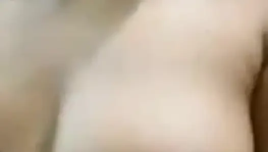 Wow the next door's wife sent a video showing off her big plump milk,