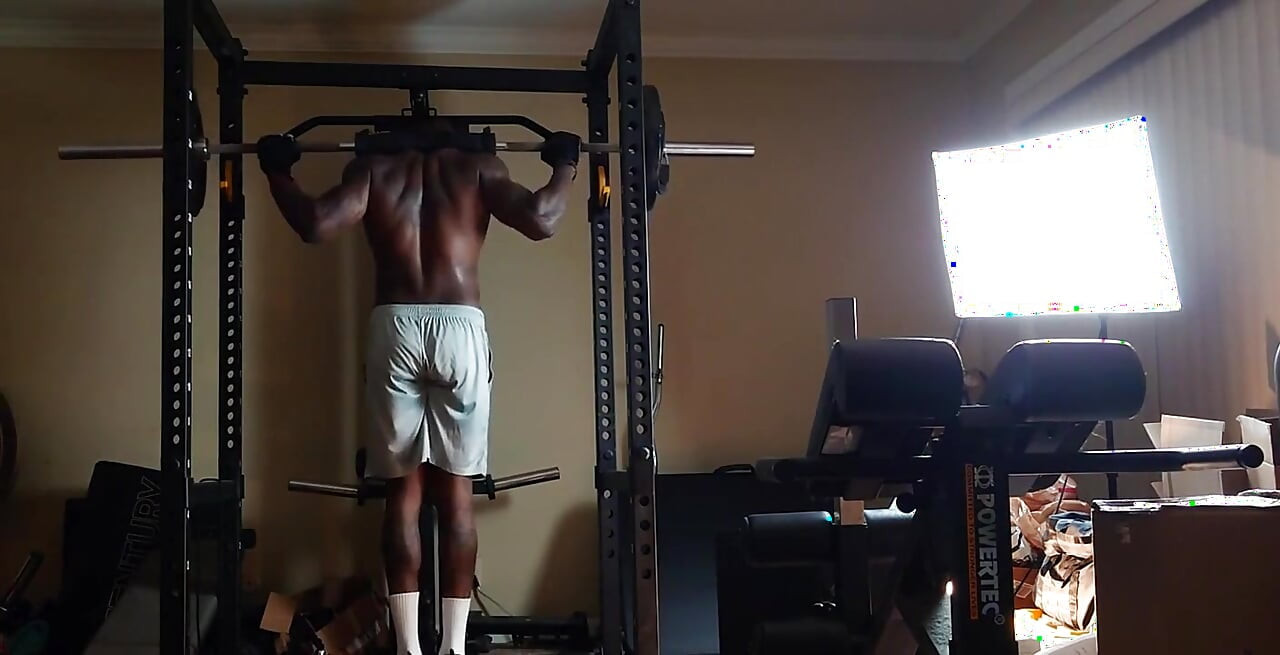 Leg Day yesterday Jeremiah McPherson aka Hallelujah Johnson Part - 3