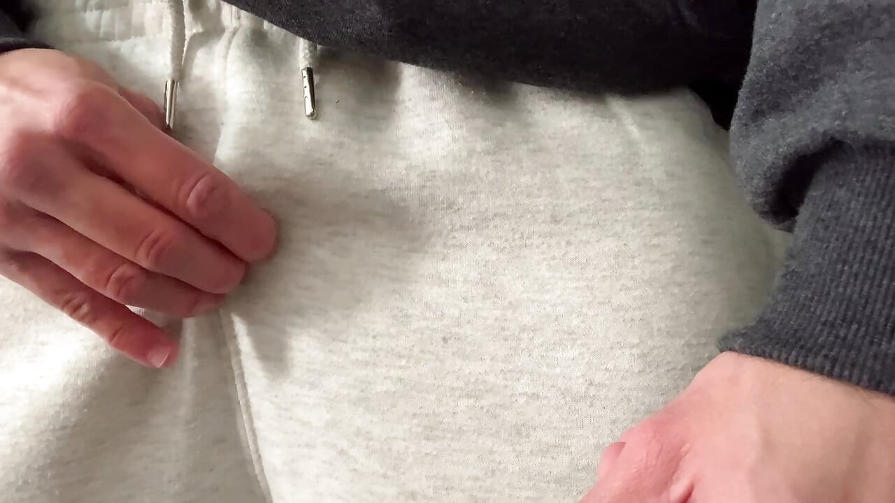Trans man jerking off while watching the Argentina vs. England World Cup match.