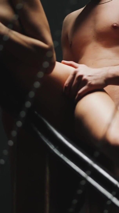 Gorgeous Brunette gets Fucked by a Stranger in the Club - Glory Hole | Clip 3