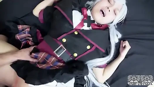 Bei first shooting Chaos stürzt sich ein schüchterner Cosplayer zu einem überwältigenden Multi-Partner-Erlebnis