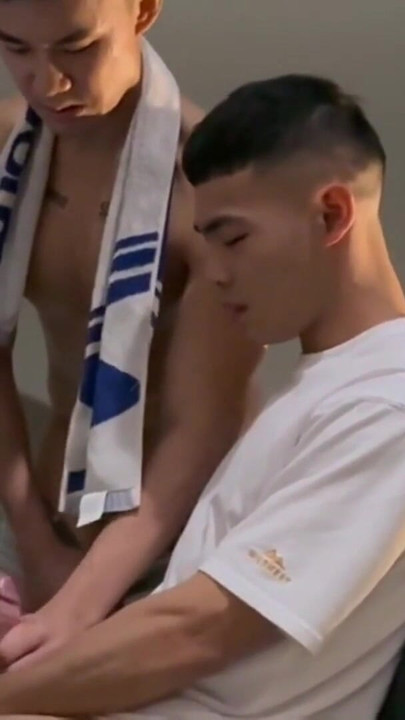 Must-see moment from "Straight Asian Friend Fucked Raw After Porn"