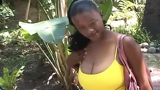 Horny Ebony MILF Adores Massive Black Dick