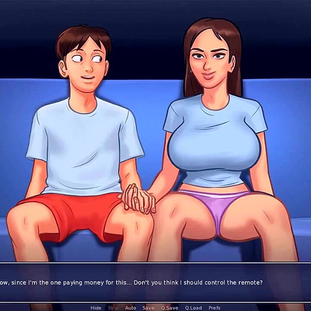 Summertime saga: Stepbrother creampies his stepsister's pussy ep 145