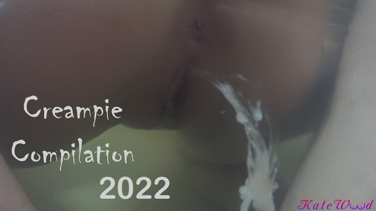 La compilation de creampies de Kate Wood 2022