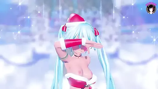 Santa Miku - White Snow Princess (3D HENTAI)