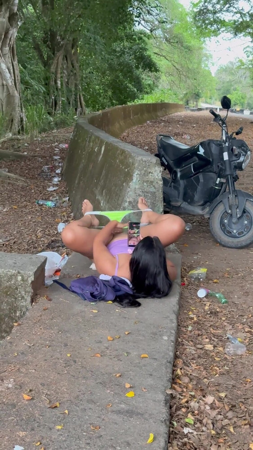 My Neighbor Is Caught Masturbating