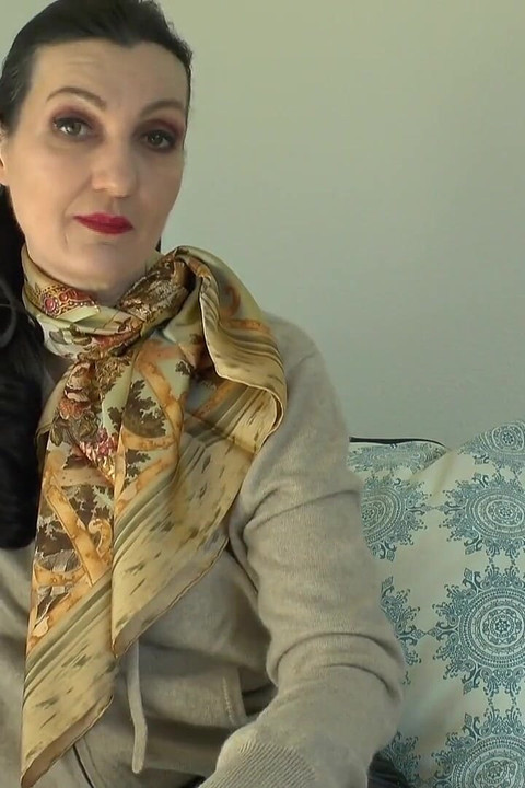Wear a Silk Scarf and Masturbate in Front of Me, Lady Victoria Valente