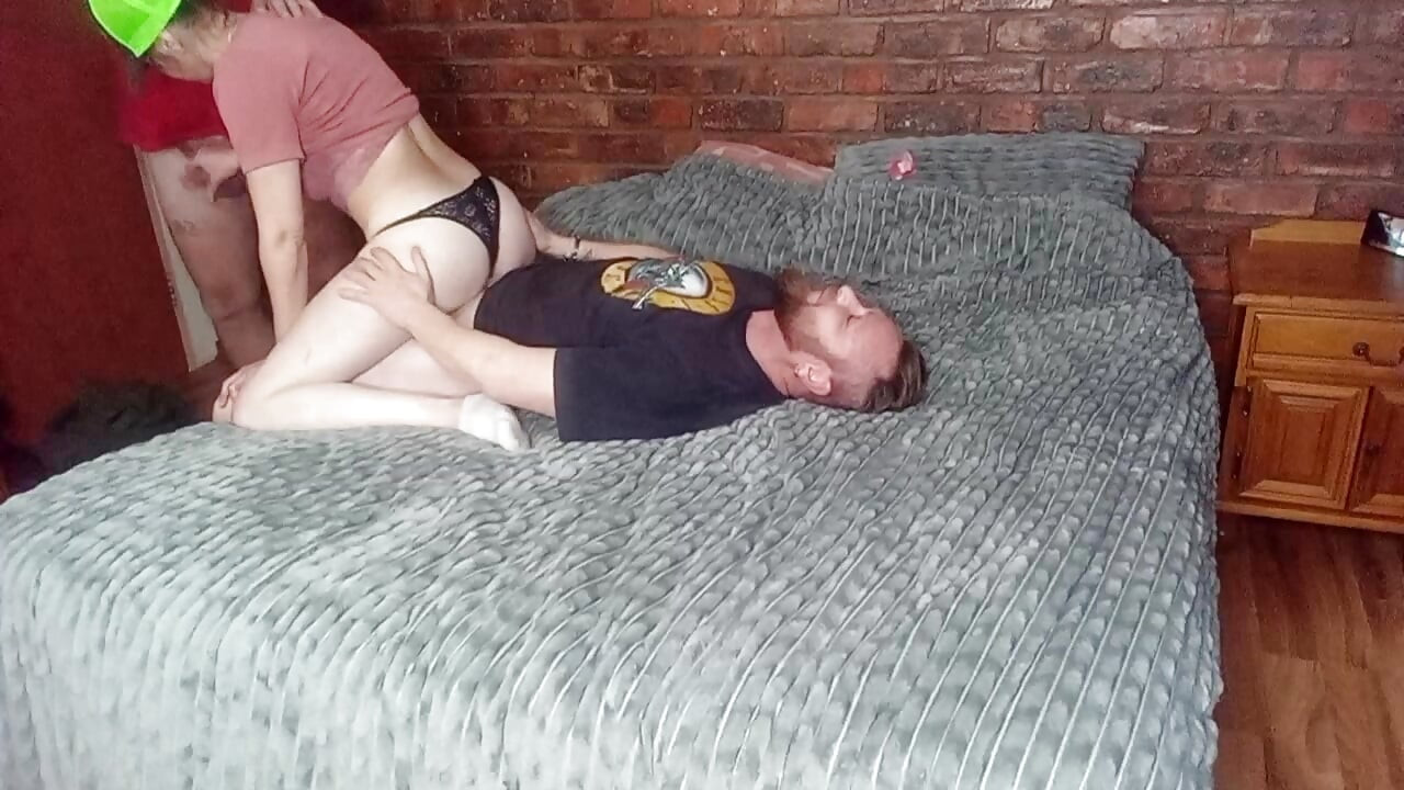 He enjoyed it with his cum dripping off me