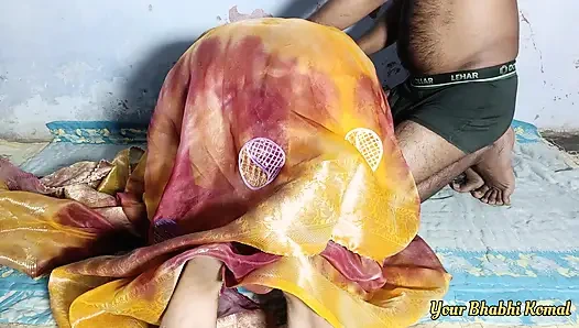 Komal is exercising then suddenly husband's brother come and massage my wet ass with oil