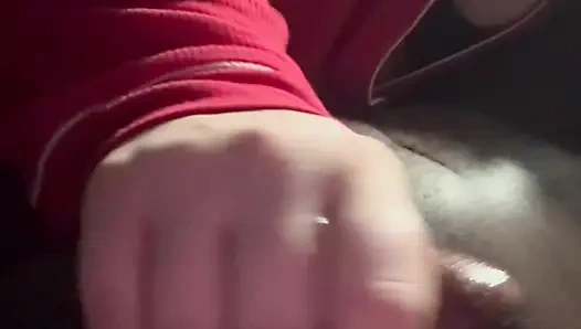 Weiße schlampe melkt meinen BBC