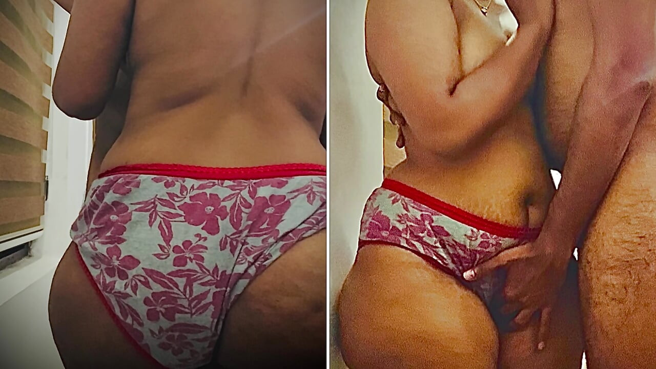 The curvy milf body and ass is showcased to her bull on vc.Big ass horny hotwife teases husbands small dick and in the climax sh