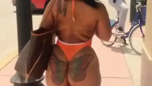 Big Booty Butterfly Tattoo