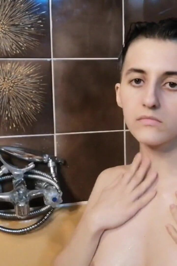 Washing my hair and my body in my piss while I'm in the bathtub