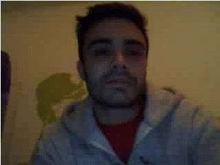 Straight guys feet on webcam #514