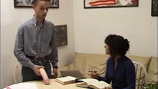 Анальный трах с дорогой учительницей