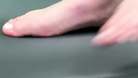 Walking on Treadmill