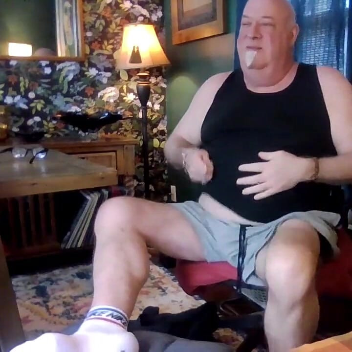 Black a-shirt Jerk with Feet!