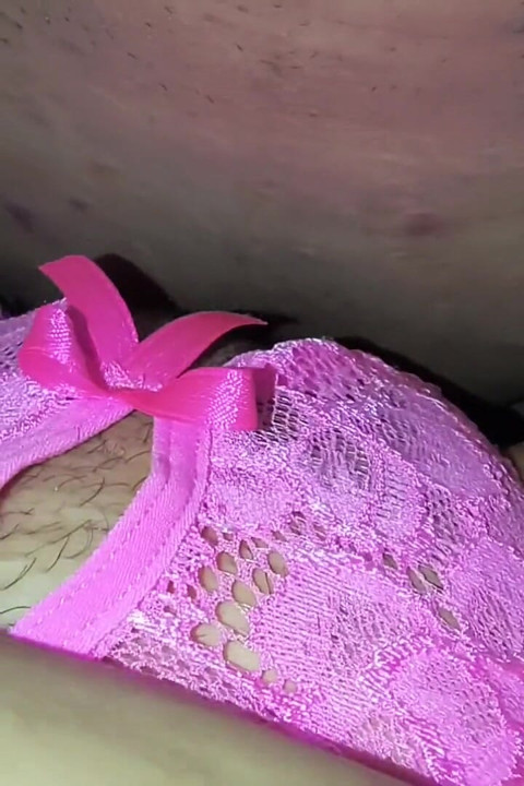 My Husband Fucks Me with the Thong Open