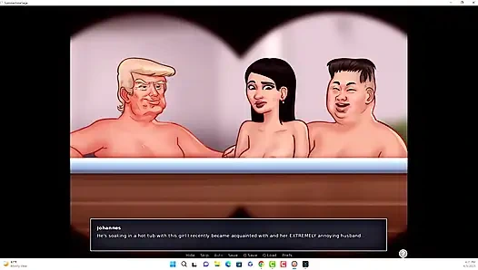 Kisah musim panas - johannes dan erik lagi nonton iwanka, iwanka nyepong kontol johannes di depan kamera