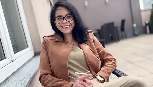 Smoking in the Rain on the Hotel Roof:)