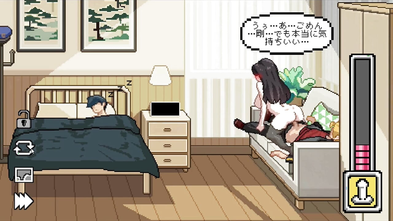 Hentai game - Kendo instruktor jebe sve heroinske scene - nekako sam odlučio da započnem kendo hall - Secret NTR