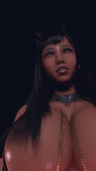 Uzbudljiv trenutak iz "Cleo pleše na tvom kurcu - 3D hentai animacija od VirtualHeaven"