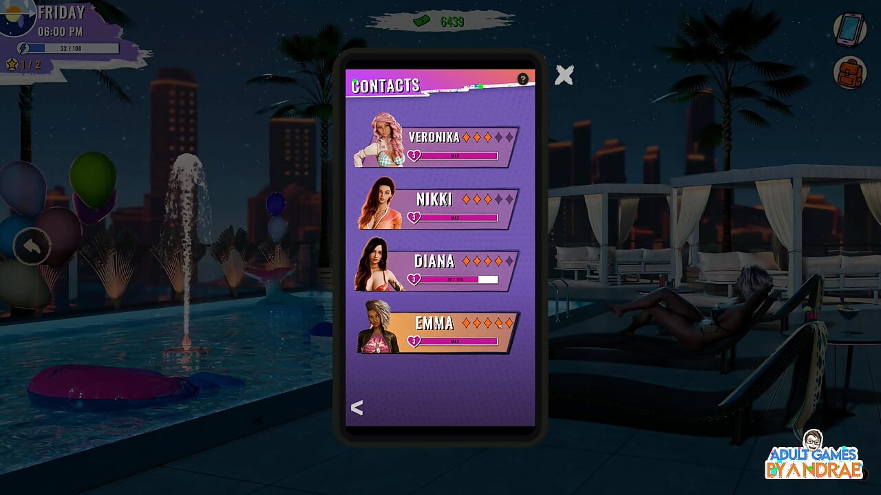 Ep19: Veronika ve Nikki ile Miami üçlü seks - grand memeler macerası (oyun)