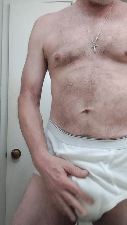 Dad's underwear is still too big