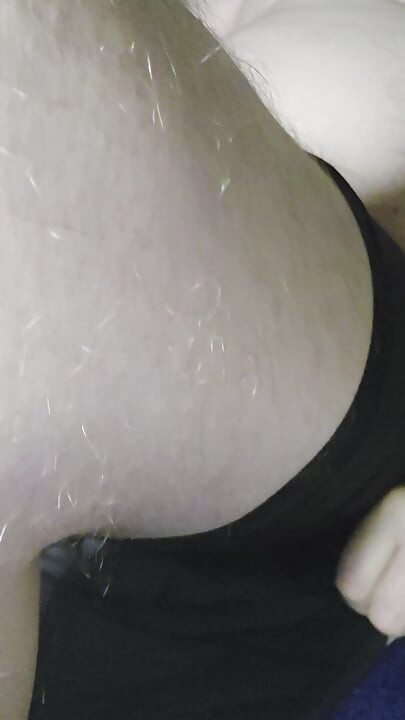 Chubby Daddy stripping & Pocket Pussy