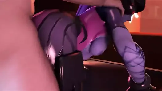 Overwatch - Widowmaker blowjob and anal