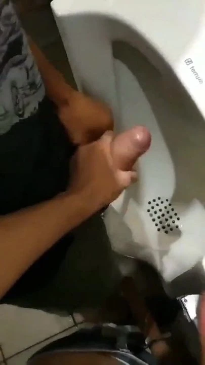 Handjob in the Bathroom