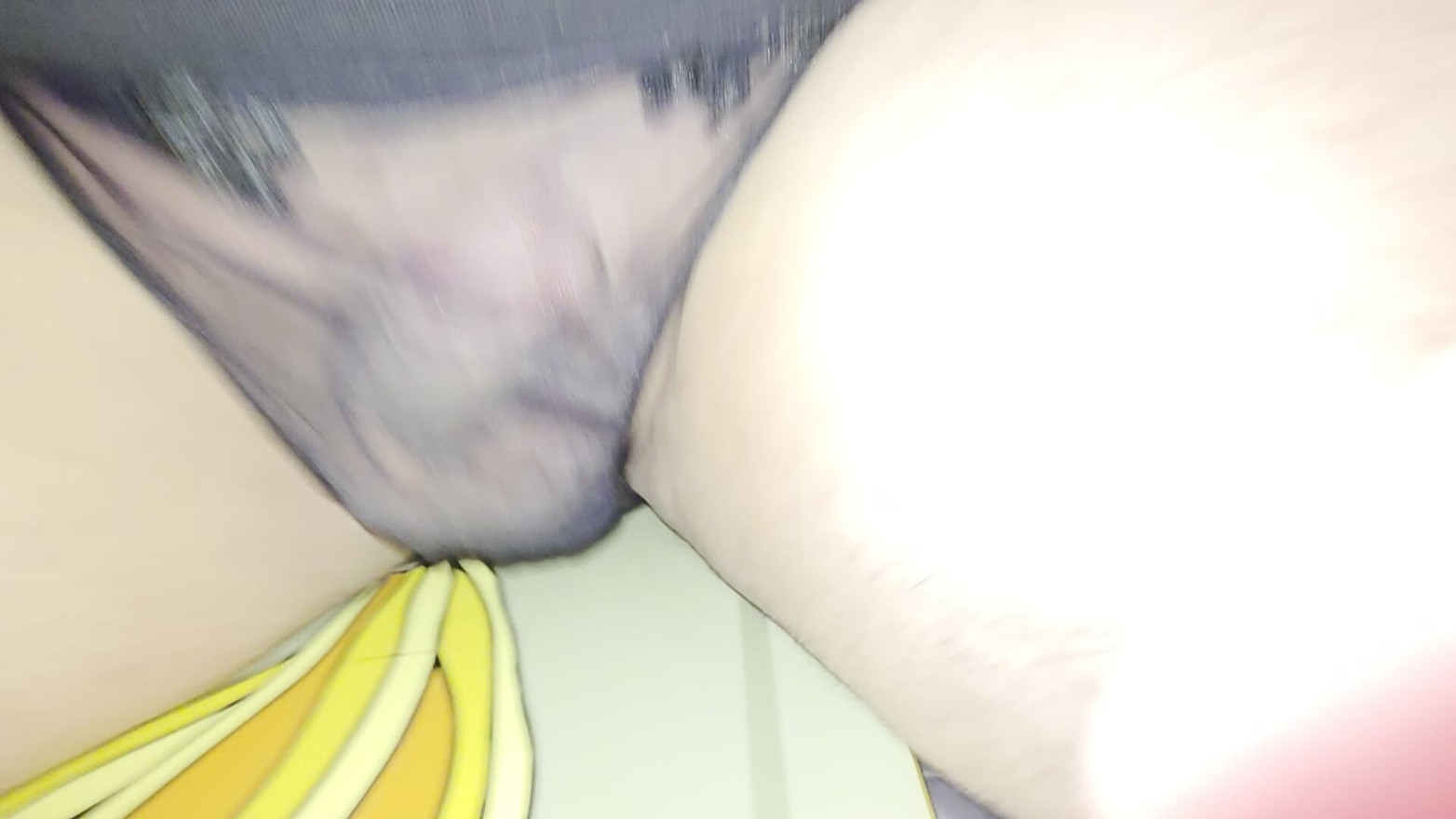 Sissy leaking while riding