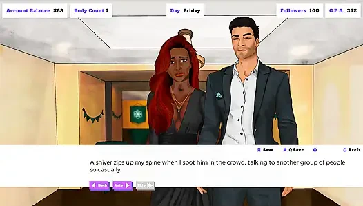 College craze: Indian desi girl flirts with guys ep.13