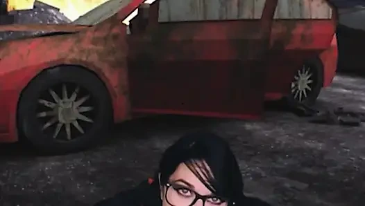 VRCosplayX It is time to be naughty With Alex Coal As Bayonetta Part 1