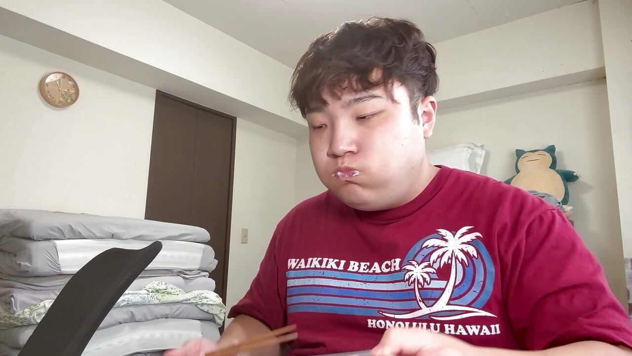 Kawaguchi-kun's meal 🐼