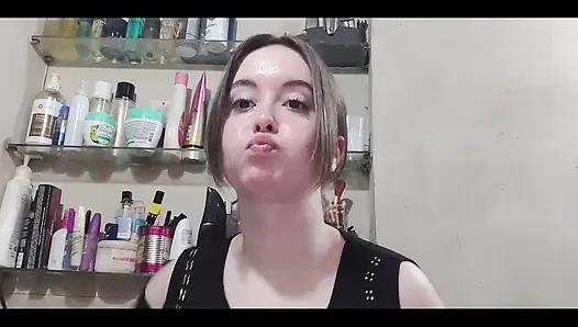 Drying My Hair. I Love How It Goes From Wet to Dry and Soft