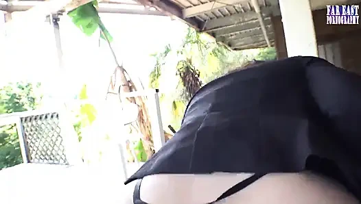 Mega-hips Tease on a Bold Exposed Date as a Spanked Wet Beauty Gets Worked From Behind -part.2